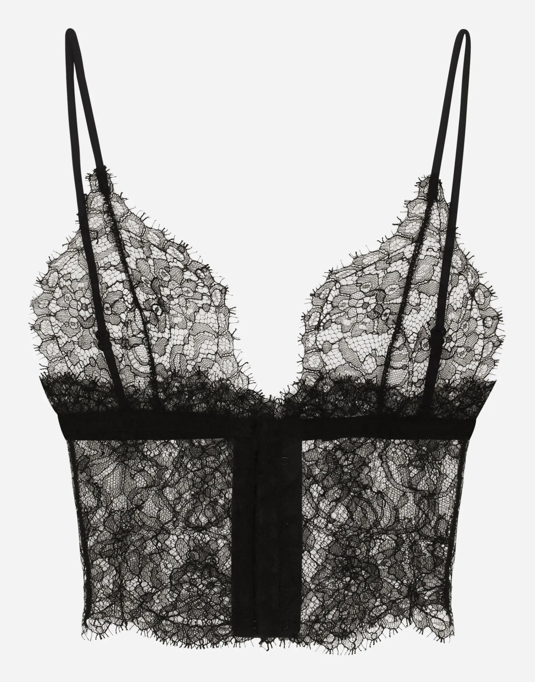 Triangle lace bralette