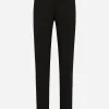 Trousers in stretch wool