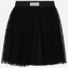 Tulle skirt with DG logo