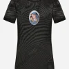 Tulle T-shirt with sacred image patch
