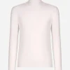 Turtle-neck sweater in extra-fine virgin wool