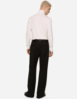 Turtle-neck sweater in extra-fine virgin wool
