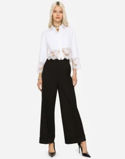 Twill culottes
