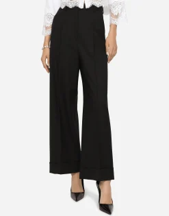 Twill culottes