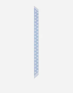 Twill headscarf with all-over DG logo print (6x100)
