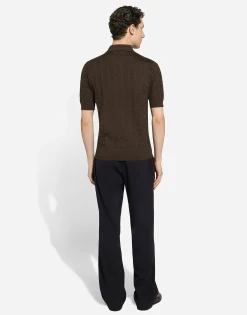 Twill jogging pants