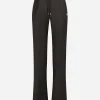 Twill palazzo pants