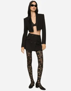 Twill Spencer blazer
