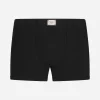Two-way stretch boxers with logo tag