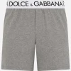 Two-way stretch cotton boxer shorts