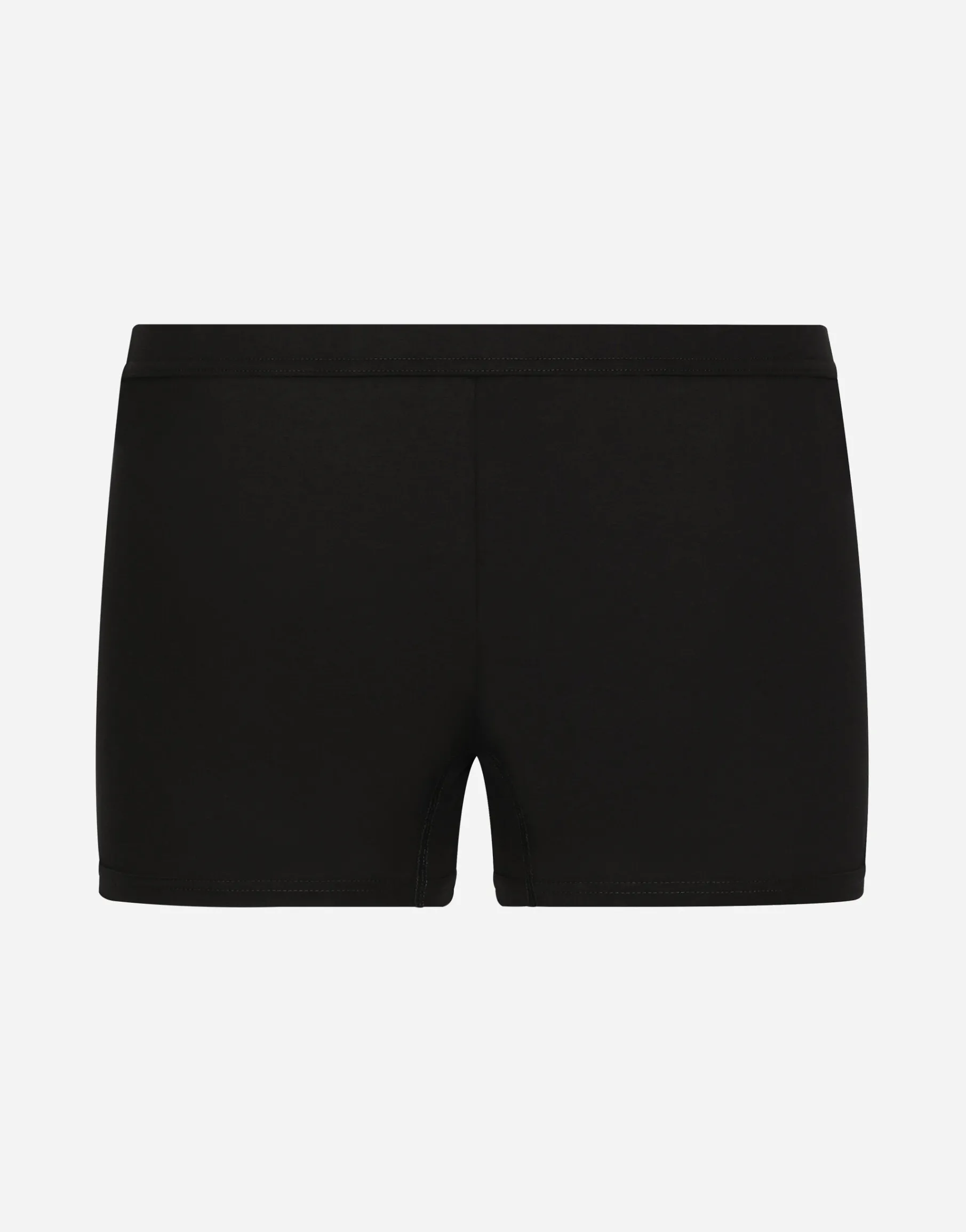 Two-way stretch jersey boxers with logo label