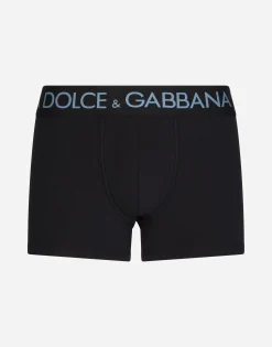 Two-way-stretch jersey boxers
