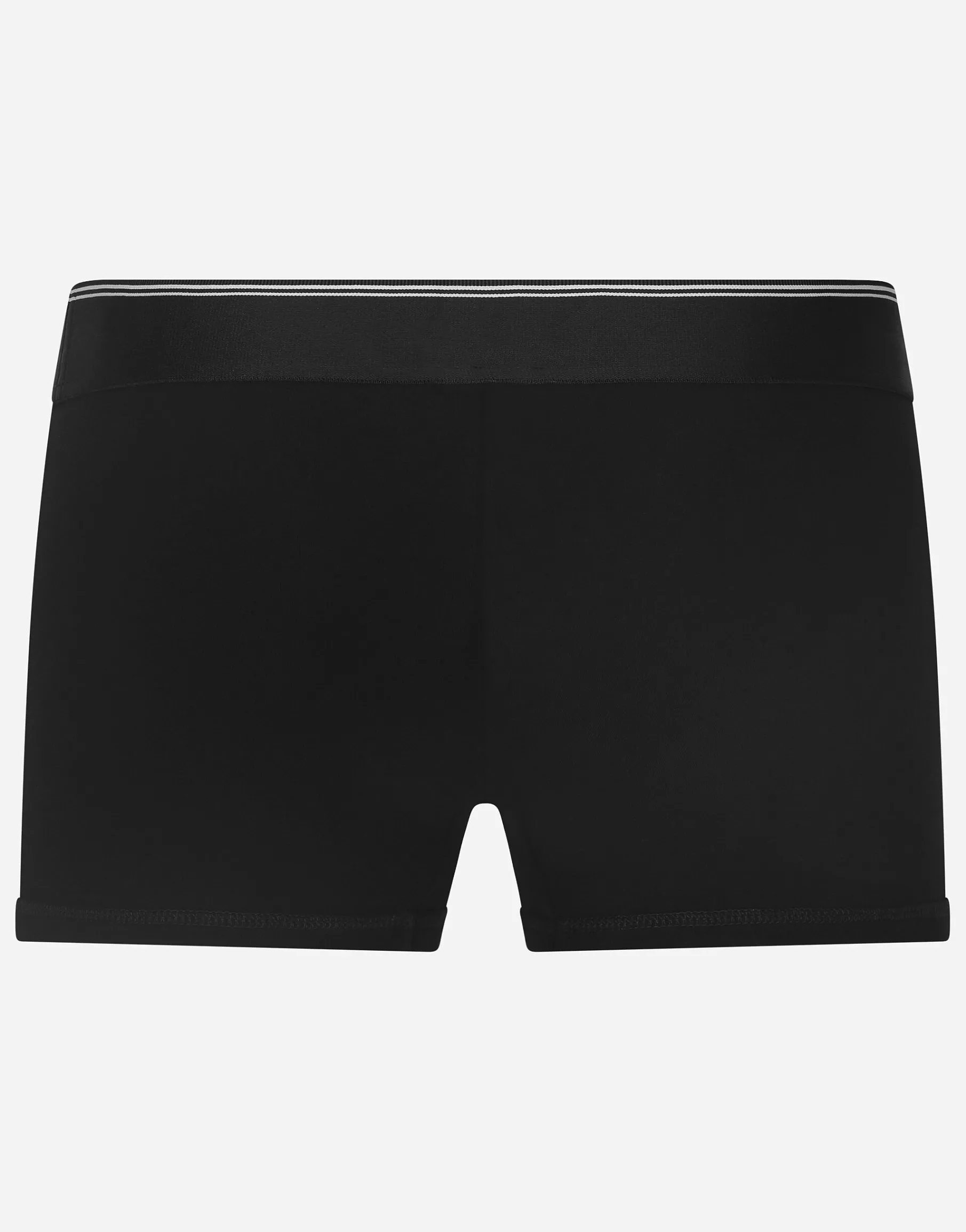 Two-way-stretch jersey boxers with patch