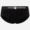 Two-way-stretch jersey Brando briefs with crest