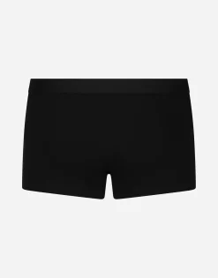 Two-way-stretch jersey regular-fit boxers with emblem