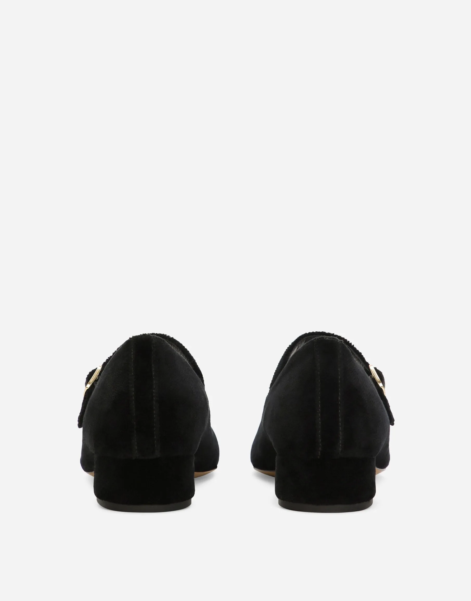 Velvet Mary Janes