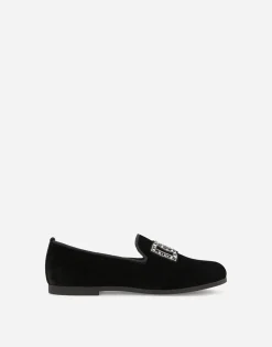 Velvet slippers