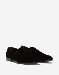 Velvet slippers