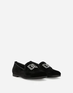 Velvet slippers