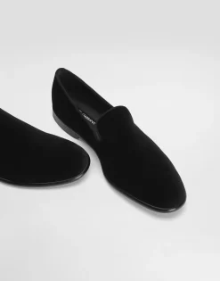 Velvet slippers