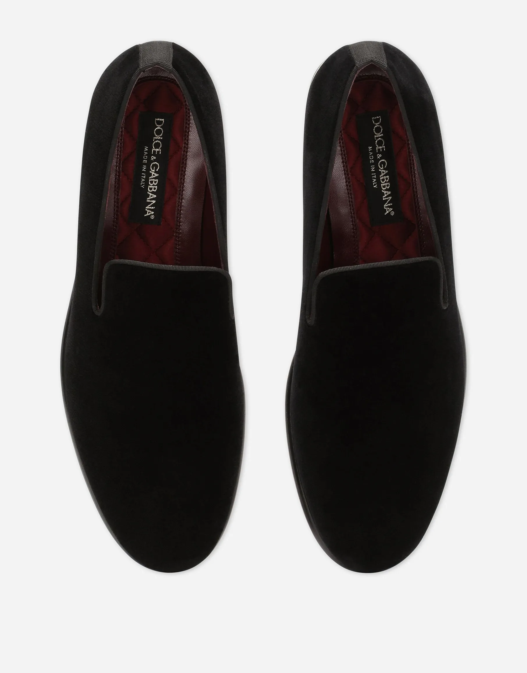 Velvet slippers