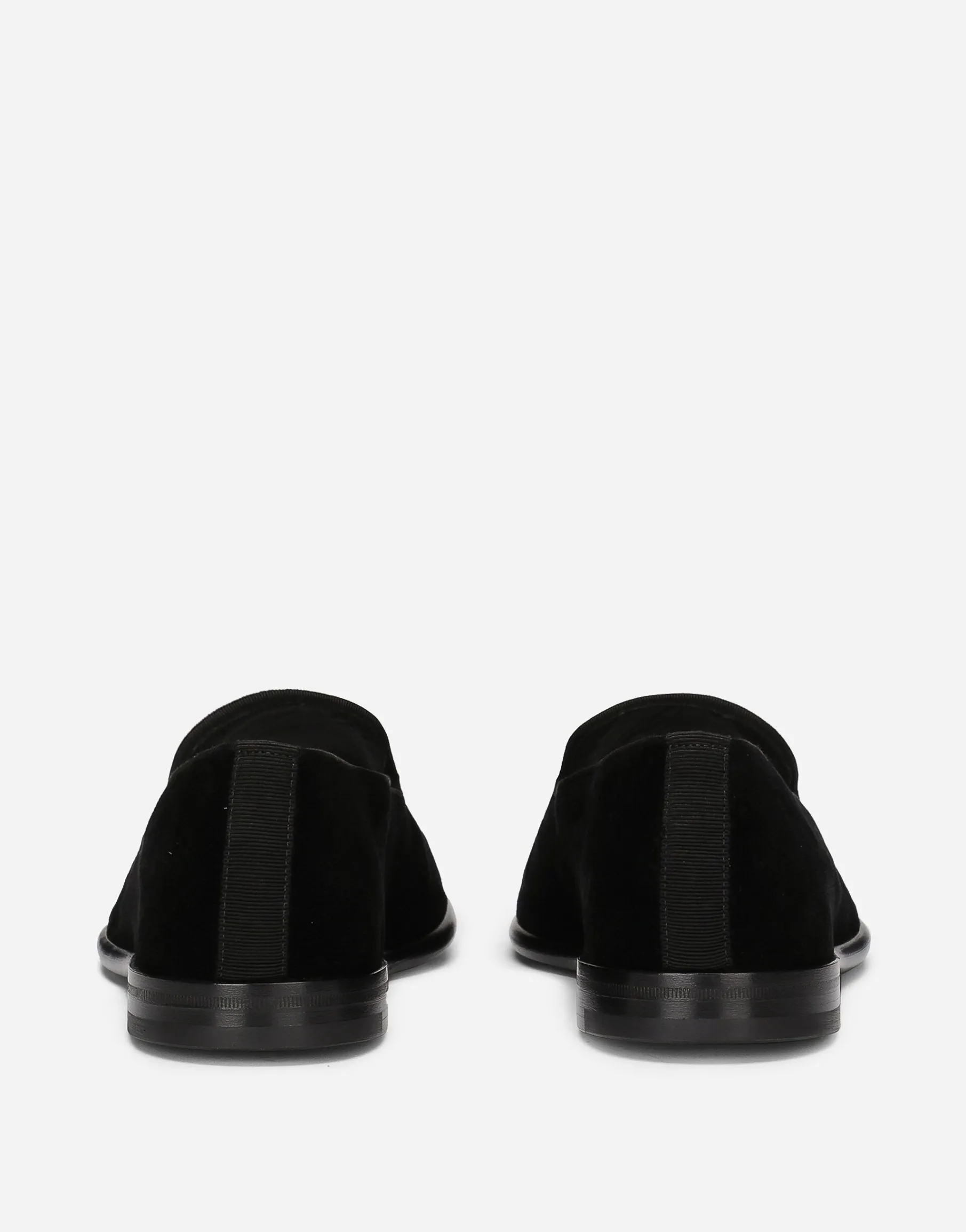 Velvet slippers with DG logo