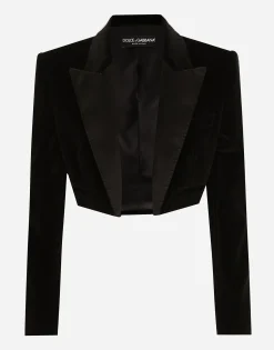 Velvet Spencer tuxedo jacket