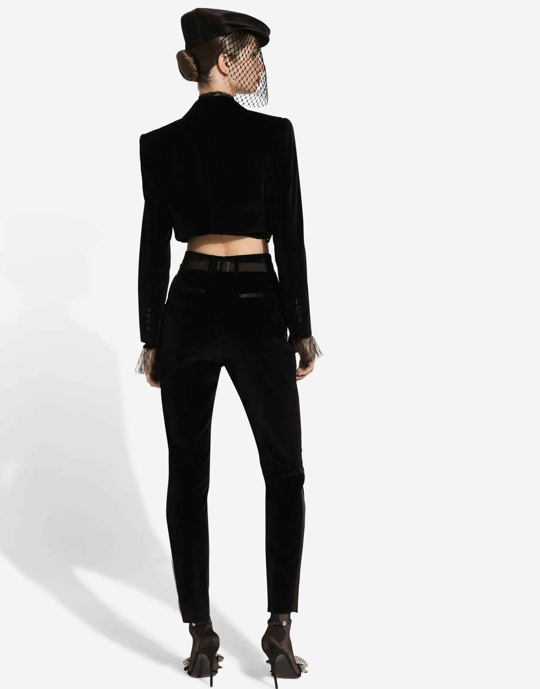 Velvet Spencer tuxedo jacket