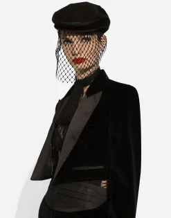 Velvet Spencer tuxedo jacket