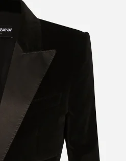 Velvet Spencer tuxedo jacket