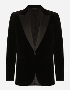 Velvet tuxedo jacket