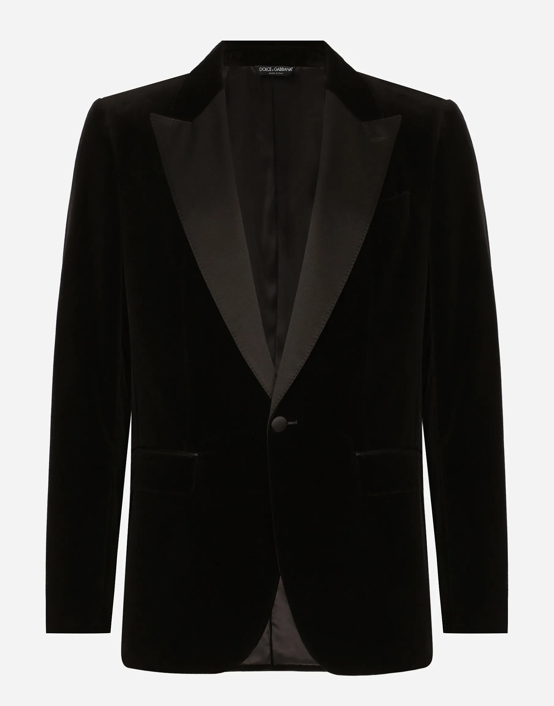 Velvet tuxedo jacket