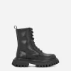 Vintage calfskin Hi Trekking ankle boots