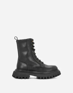 Vintage calfskin Hi Trekking ankle boots