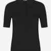 Viscose polo-shirt