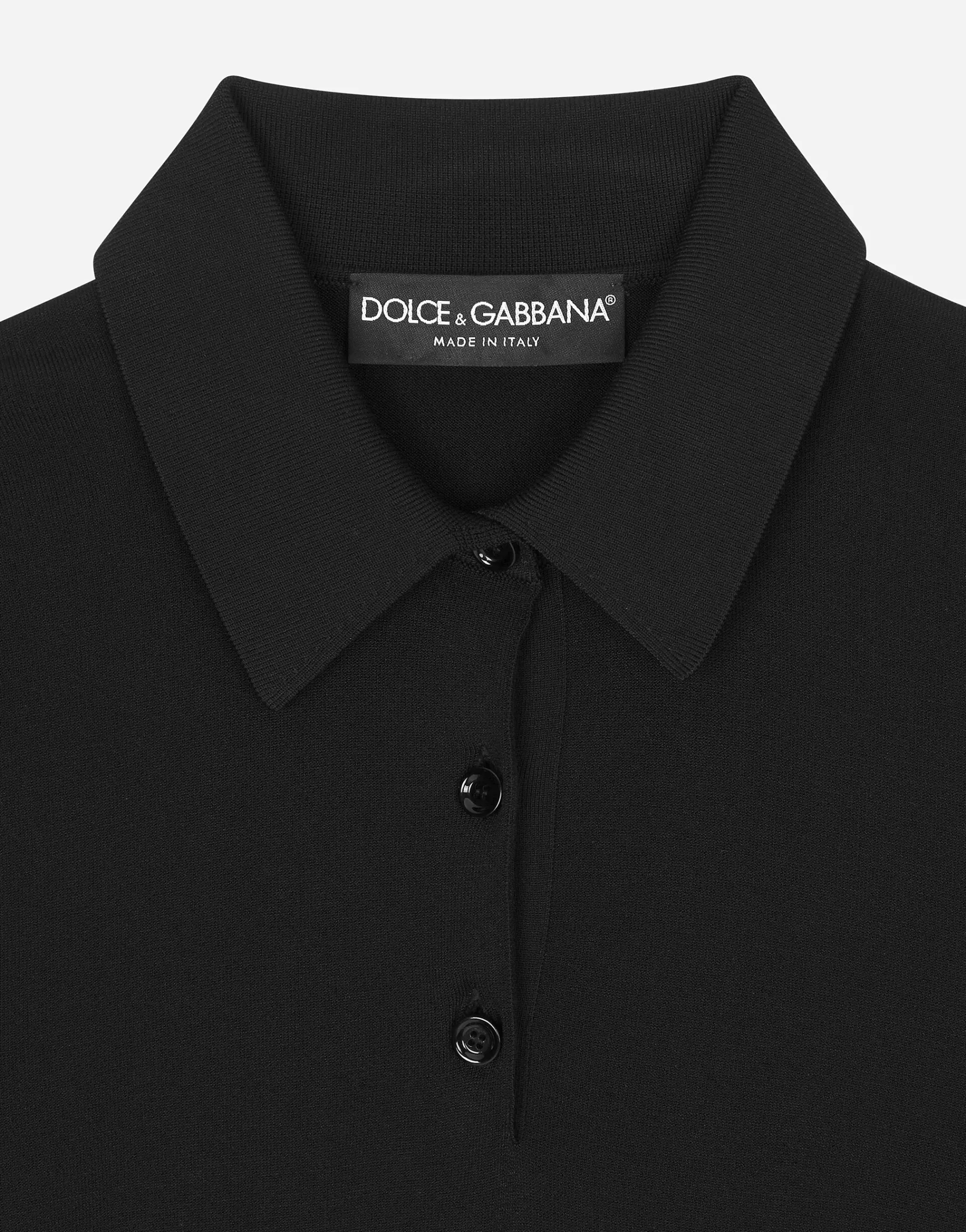 Viscose polo-shirt