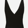 Viscose-knit vest top