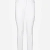 White denim Audrey jeans