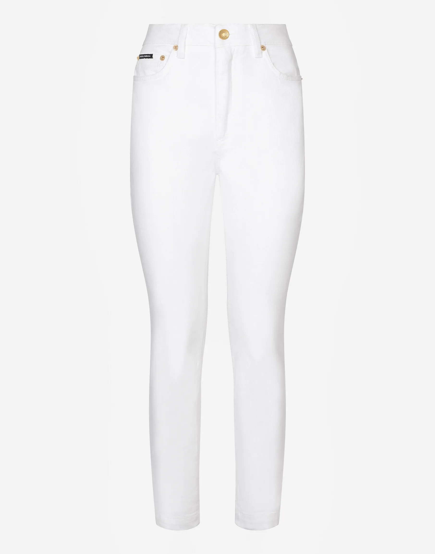 White denim Audrey jeans