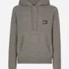 Wool and cashmere hooded sweater