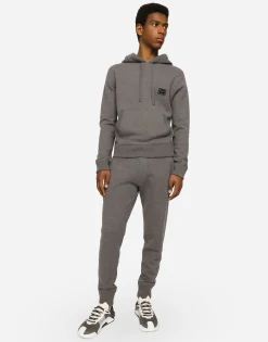 Wool and cashmere hooded sweater