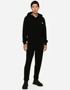 Wool and cashmere hooded sweater