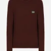 Wool and cashmere round-neck sweater