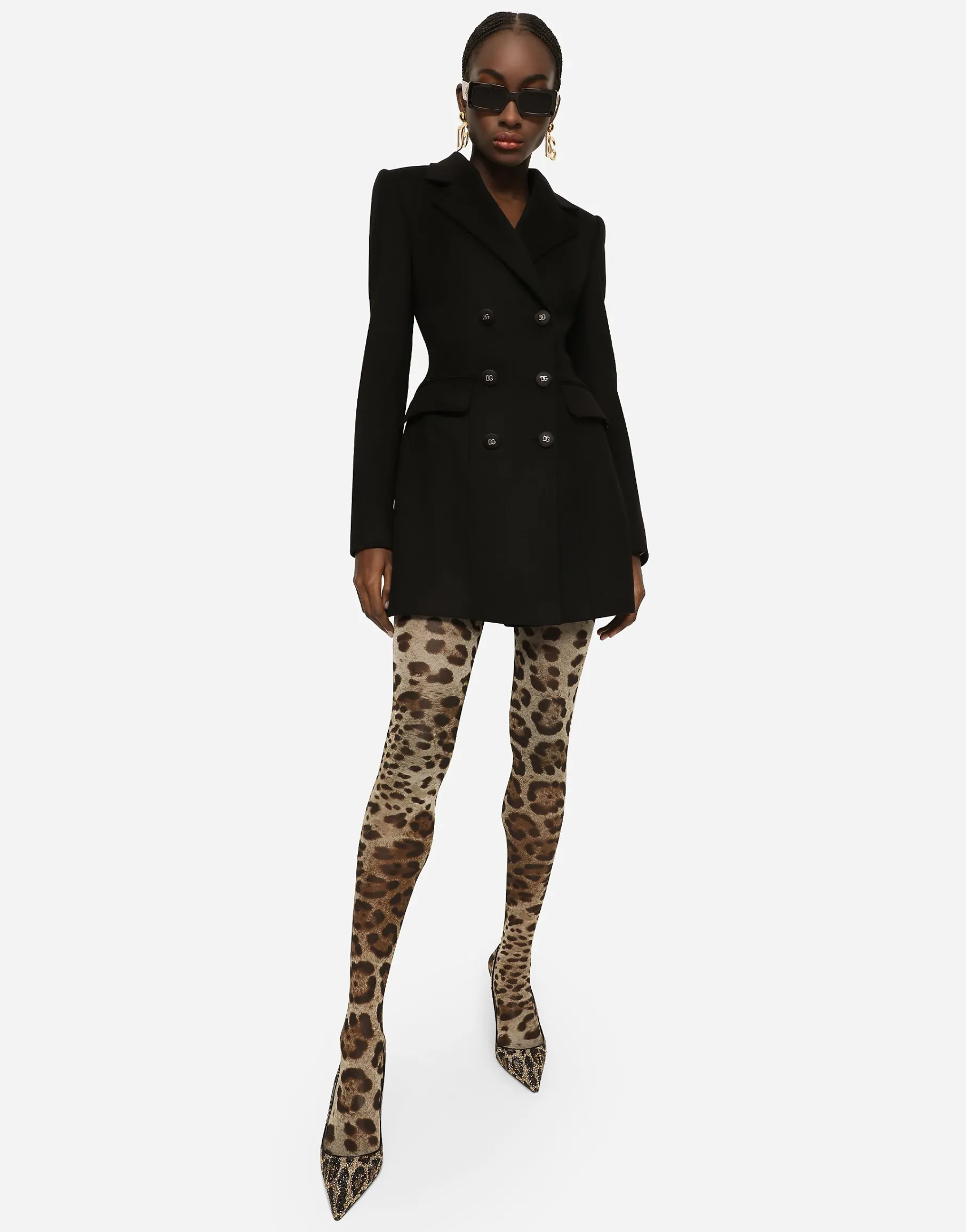Wool and cashmere Turlington jacket