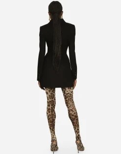 Wool and cashmere Turlington jacket