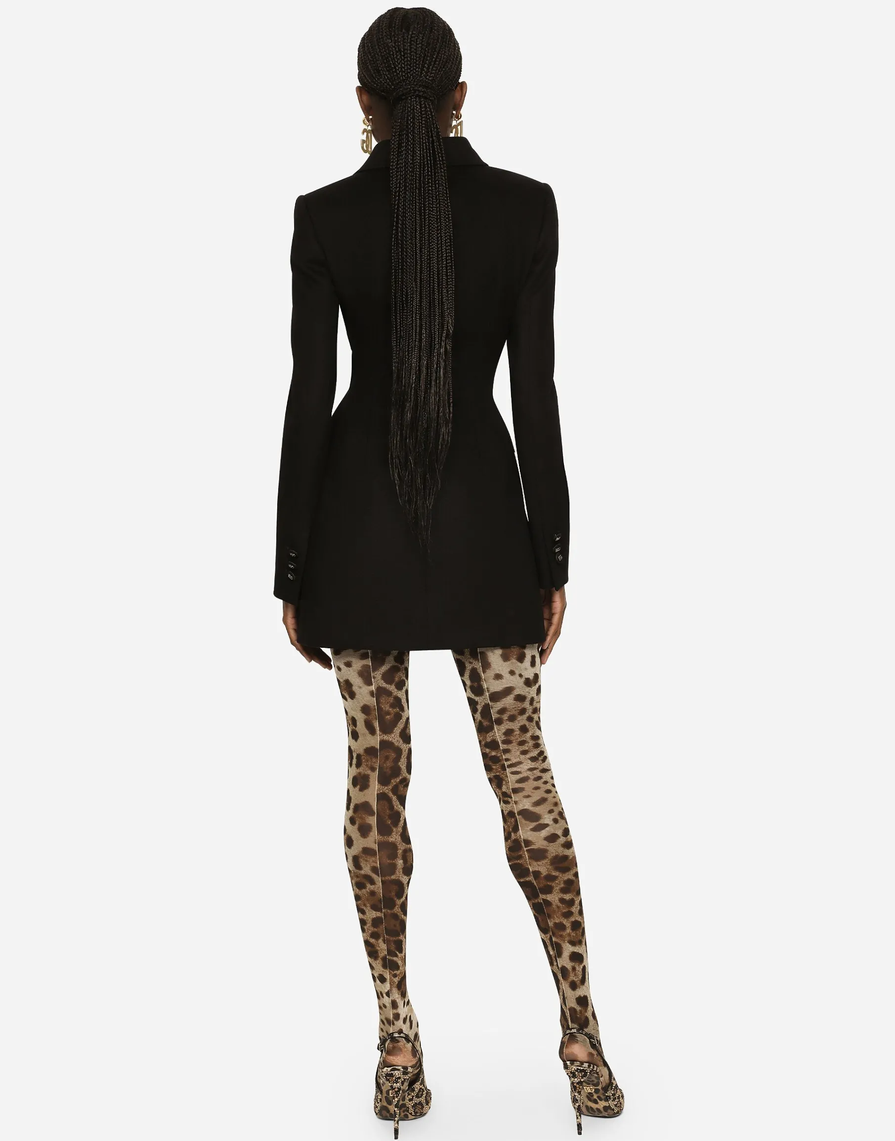 Wool and cashmere Turlington jacket