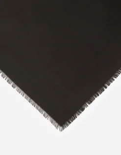 Wool and silk jacquard square scarf (140 x 140)