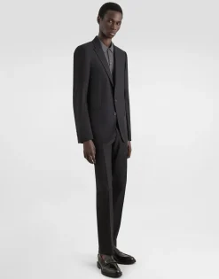Wool and silk Martini-fit suit