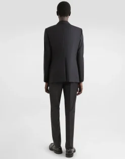 Wool and silk Martini-fit suit