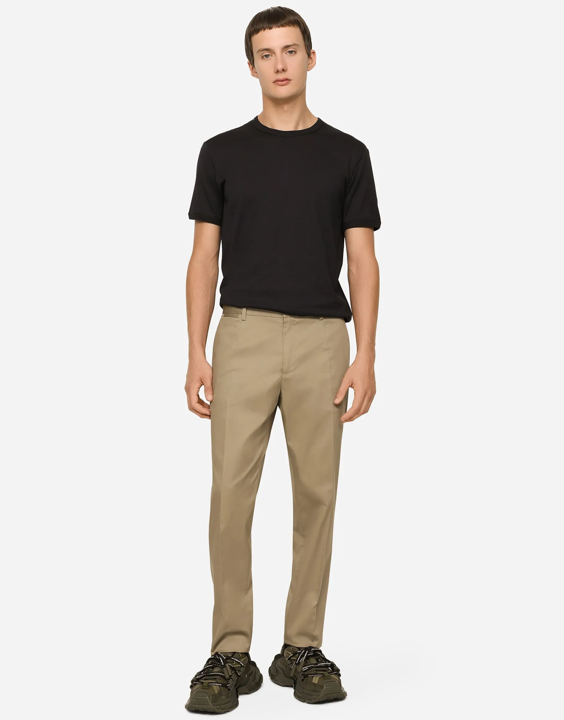 Wool and silk pants